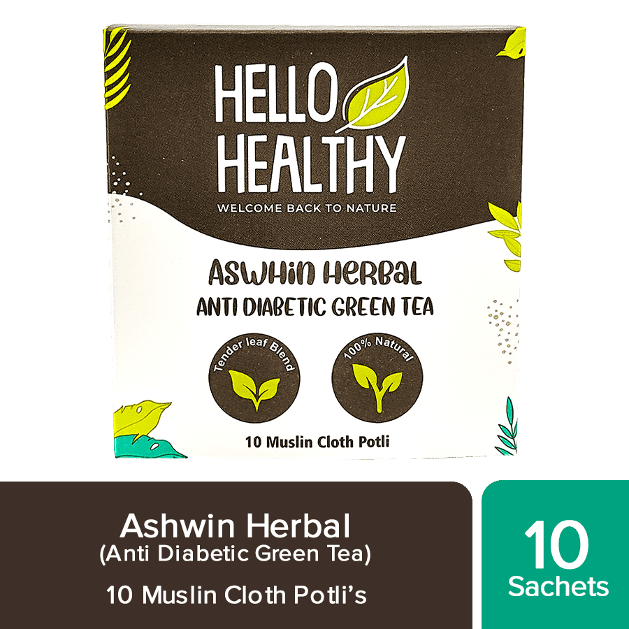 Ashwin Herbal Anti Diabetic Green Tea
