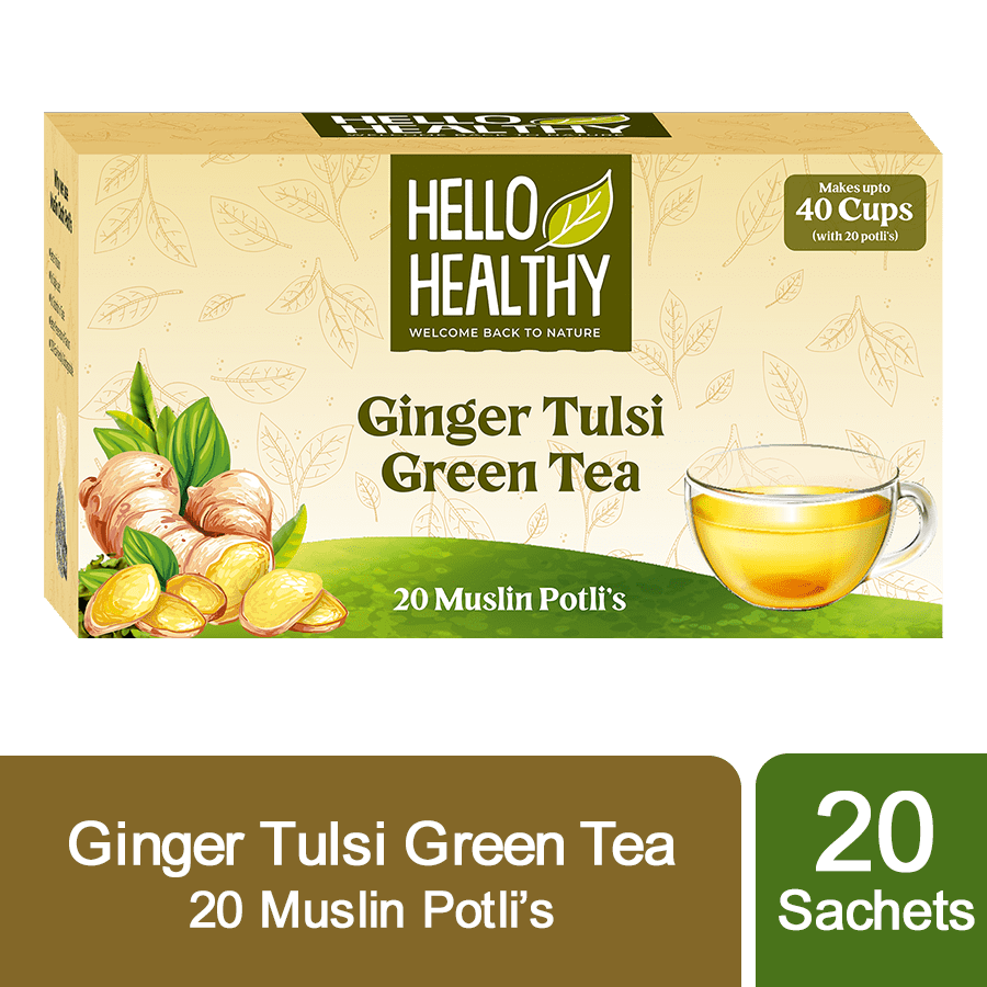 Ginger Tulsi Green Tea