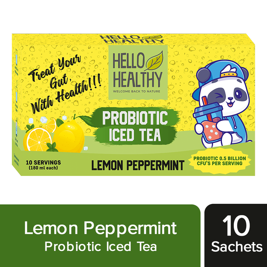 Lemon Peppermint Iced Tea