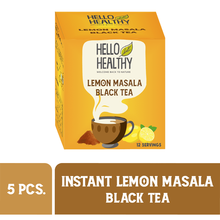 Lemon Masala Black Tea I Pack of Two